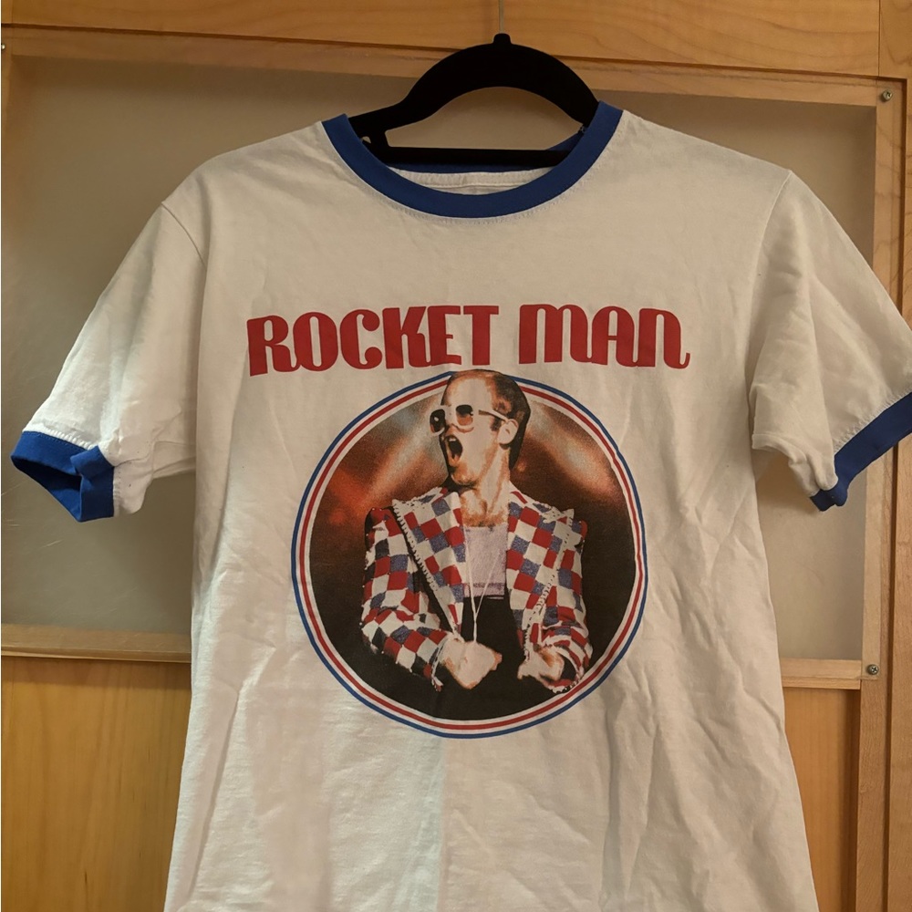 Elton John official Rocketman t-shirt.